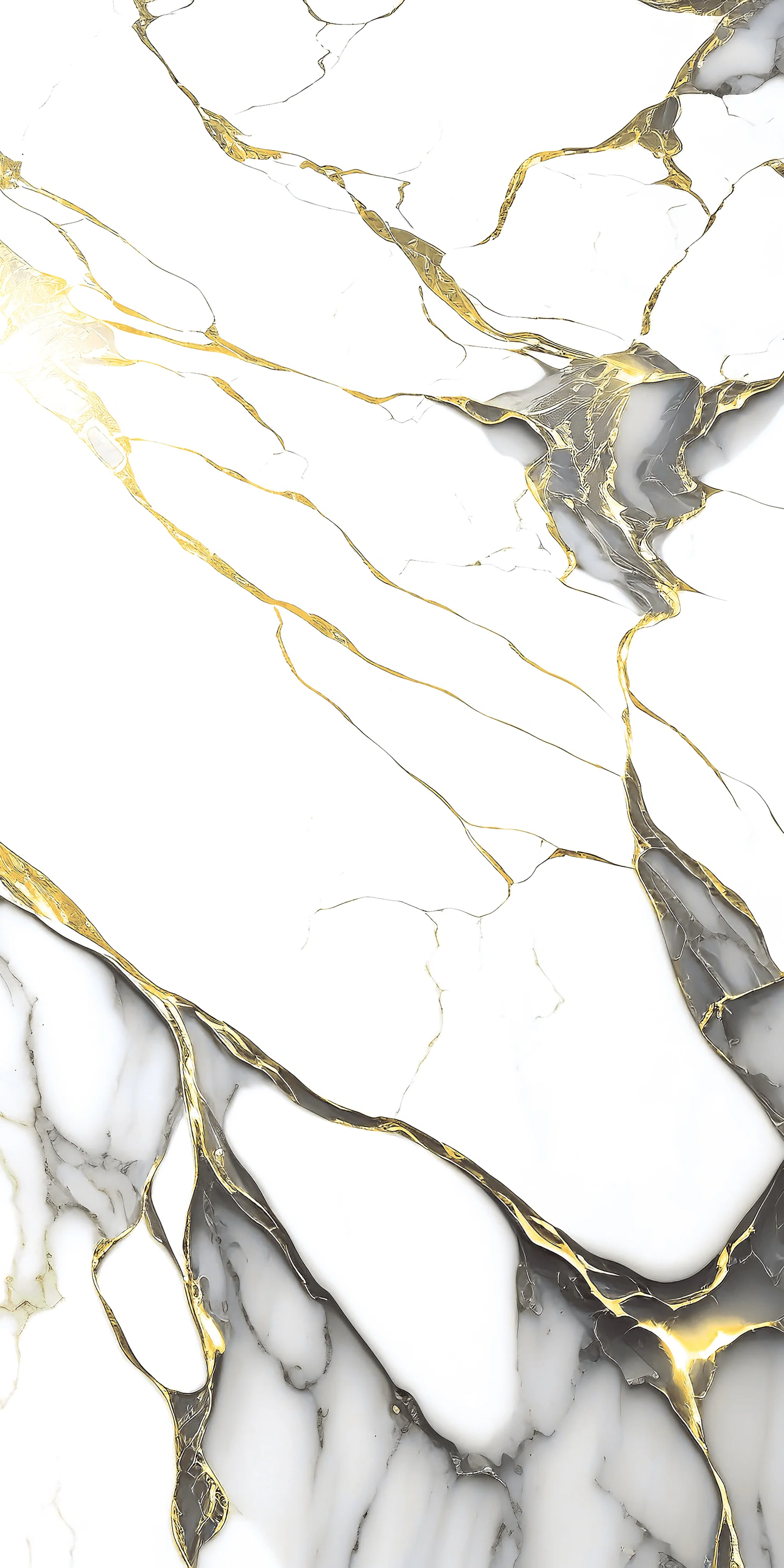 Carrara 3d Gold Polished Wall And Floor Porcelain Tiles 60cmx120cm