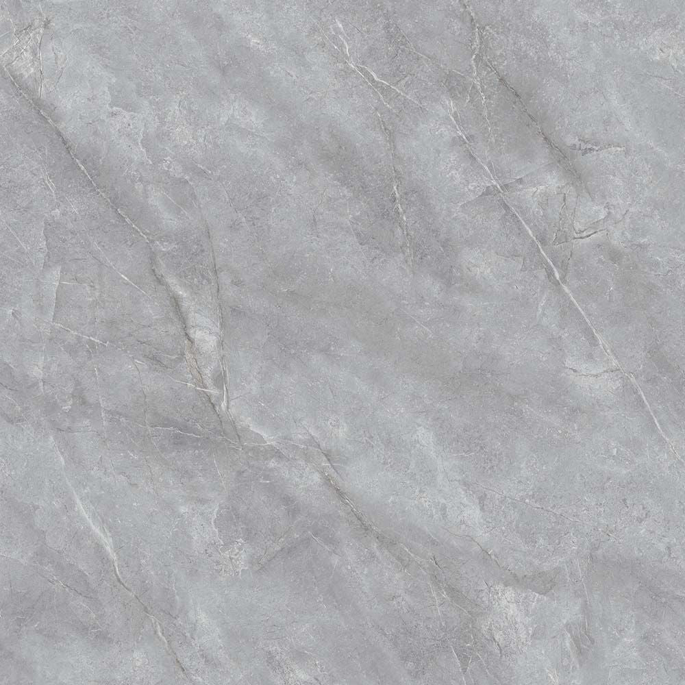 Grey Silver Stone Polished Wall And Floor Porcelain Tiles 90cmx90cm
