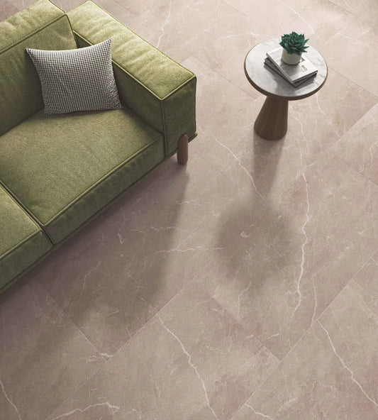 Valencia Cream Beige Matt Natural Wall And Floor Porcelain Tiles 60cmx120cm