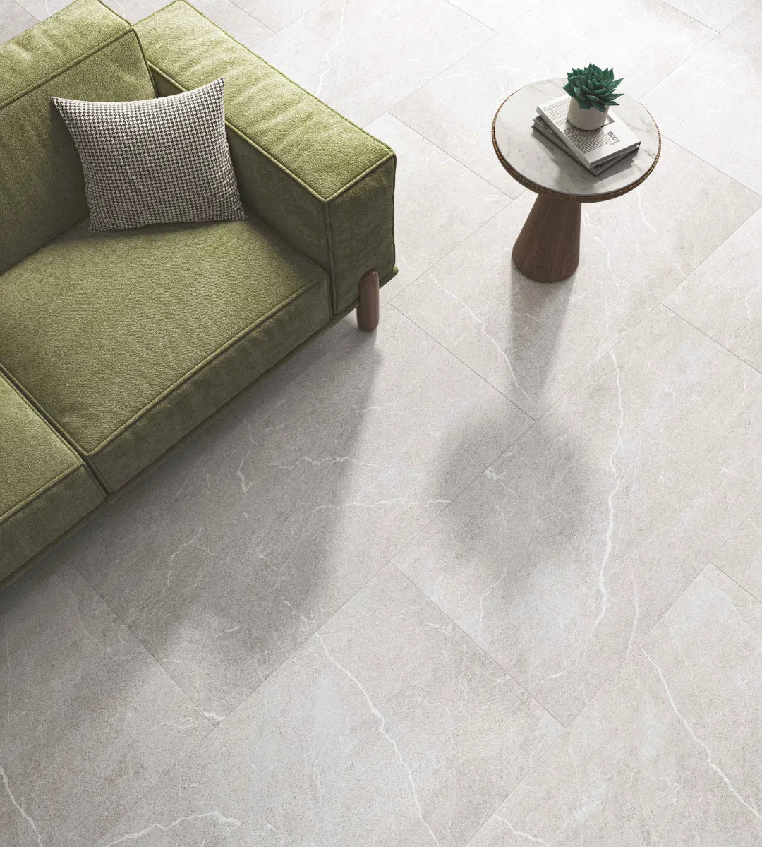 Valencia Ivory White Matt Natural Wall And Floor Porcelain Tiles 60cmx120cm