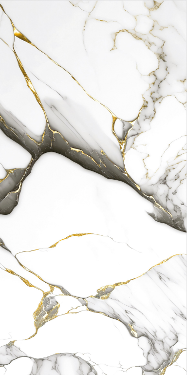 Carrara 3d Gold Polished Wall And Floor Porcelain Tiles 60cmx120cm