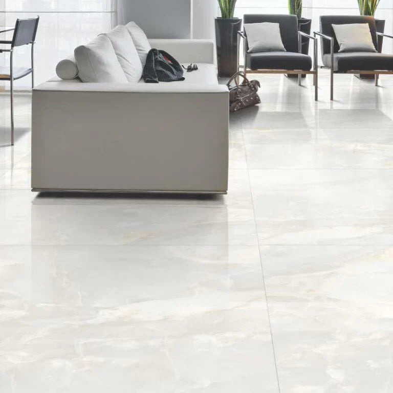 Off White Wall And Floor Porcelain Tiles 60cmx120cm