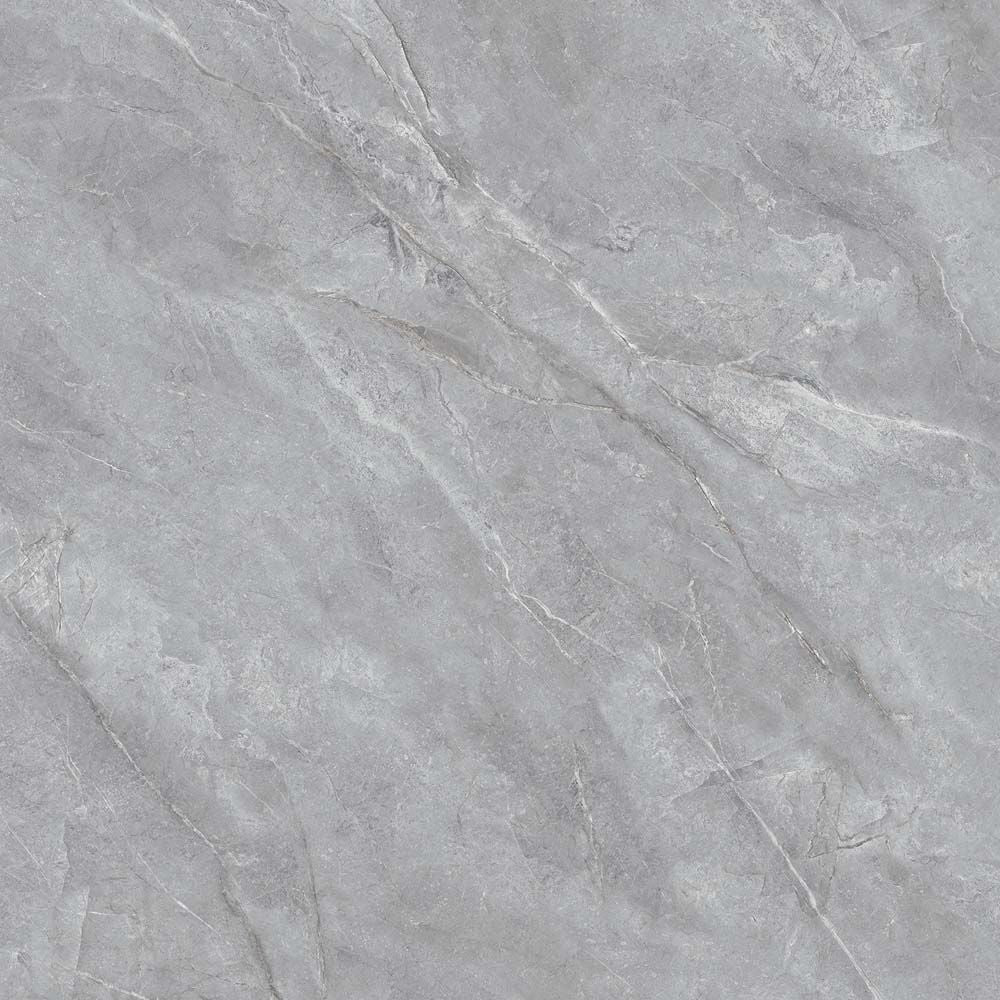 Grey Silver Stone Polished Wall And Floor Porcelain Tiles 90cmx90cm