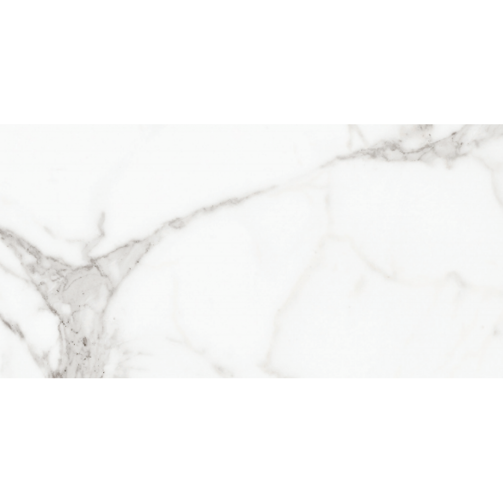 Carrara Marble Grey Gloss Wall And Floor Porcelain Tiles 30cmx60cm